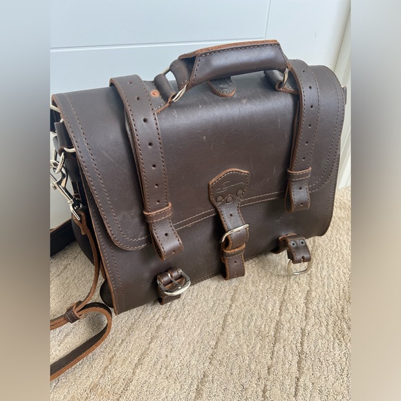 Saddleback Large Classic Leather Briefcase - Picture 3 of 9
